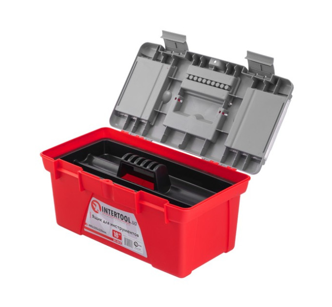 Ящик для инструмента 18" 480*250*230 мм INTERTOOL BX-0418