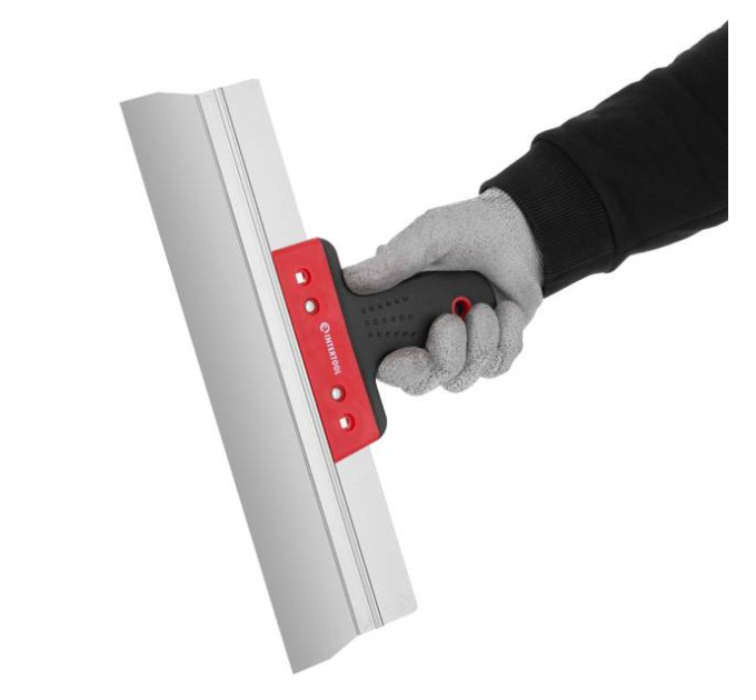 Шпатель из нержавеющей стали 350 мм, проф INTERTOOL KT-2695