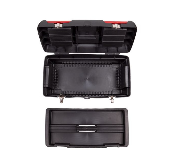 Ящик для інструментів з металевими замками 24" 610*255*251 мм INTERTOOL BX-1024