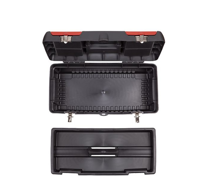 Ящик для інструментів з металевими замками 19" 483*242*240 мм INTERTOOL BX-1019