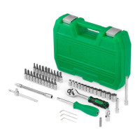 Набор инструментов, 46 ед., 1/4" INTERTOOL ET-6046SP