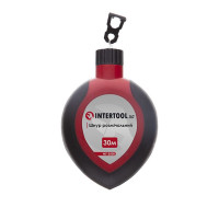 Шнур розмічальний 30 м INTERTOOL MT-2508 Шнур розмічальний 30 м INTERTOOL MT-2508