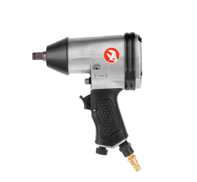 Гайковерт пневматический 1/2", набор головок 17 ед., кейс INTERTOOL PT-1101