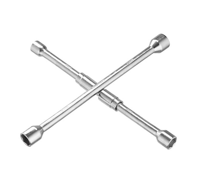 Ключ баллонный раскладной 17*19*21*23мм INTERTOOL HT-1596
