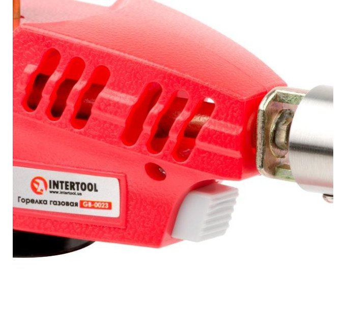 Пальник газовий з п'єзо підпалюванням INTERTOOL GB-0023