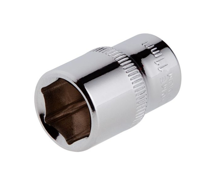 Головка шестигранна STORM 1/4", 11 мм, Cr-V INTERTOOL ET-0441