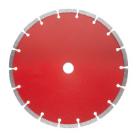 Диск сегментный отрезной 230 мм, алмазный 22-24% INTERTOOL CT-1010