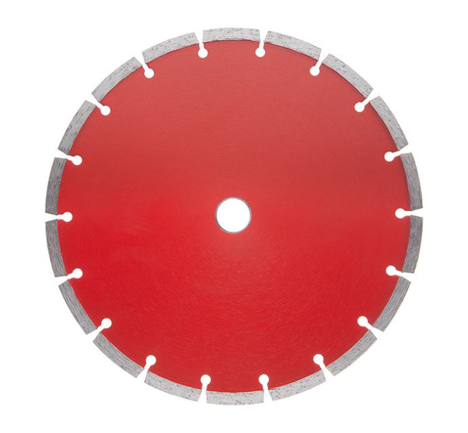 Диск сегментный отрезной 230 мм, алмазный 22-24% INTERTOOL CT-1010