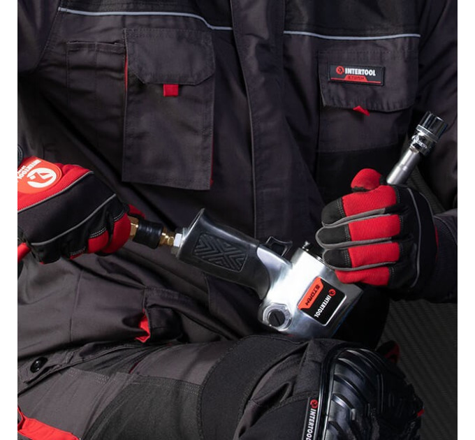Гайковерт пневматичний професійний 1/2", 576 Нм, 7500 об/хв INTERTOOL PT-1103