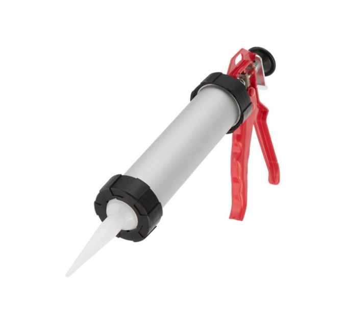 Пистолет для выдавливания силикона 300 мл INTERTOOL HT-0025