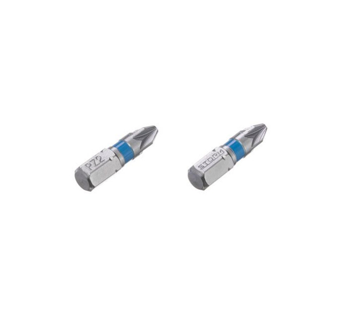 Комплект викруткових насадок PZ2, S2, 2 од., STORM INTERTOOL VT-0221