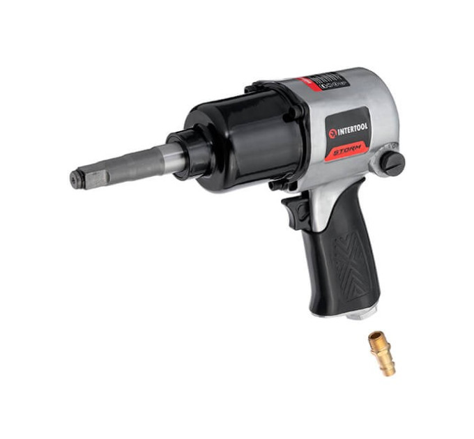Гайковерт пневматичний професійний 1/2", 576 Нм, 7500 об/хв INTERTOOL PT-1103