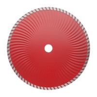 Диск отрезной TURBO 230 мм, алмазный 22-24% INTERTOOL CT-2010