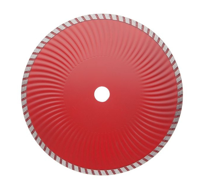 Диск отрезной TURBO 230 мм, алмазный 22-24% INTERTOOL CT-2010