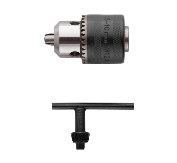 Патрон для дрели с ключом M12*1.25, 1.5-10.0 мм INTERTOOL ST-3823