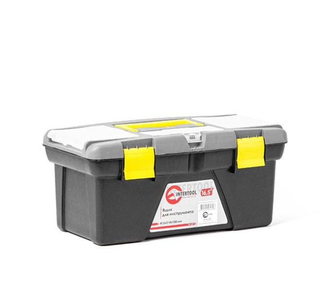 Ящик для інструментів 16.5" 412*214*188 мм INTERTOOL BX-0316