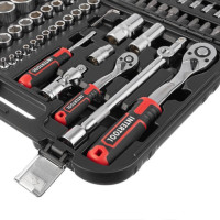 Набор инструментов 94 ед., STORM, 1/2", 1/4", Cr-V INTERTOOL ET-8094