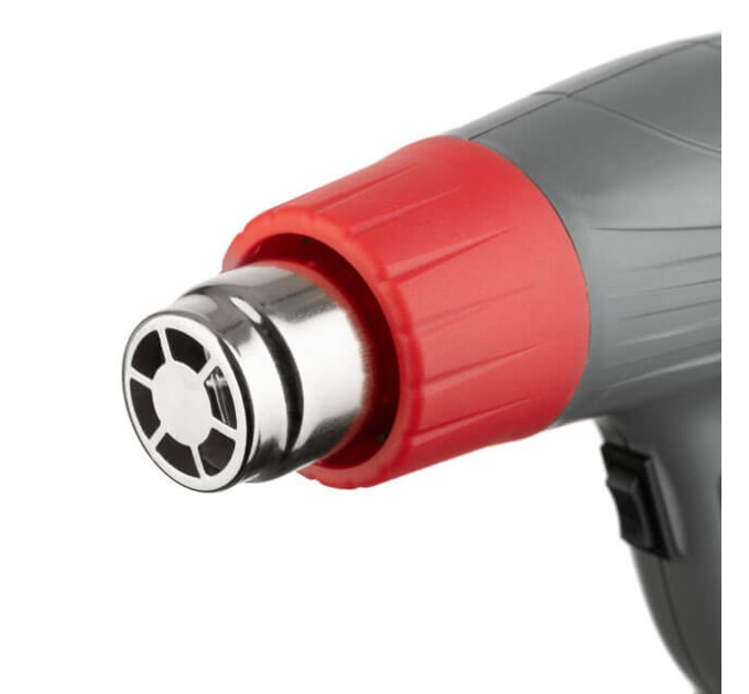 Фен технический 2000 Вт, 400-600°С, 300-500 л/мин, 2 режима INTERTOOL DT-2416