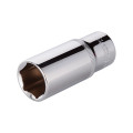 Головка шестигранная удлиненная STORM 3/8", 19 мм, Cr-V INTERTOOL ET-0429