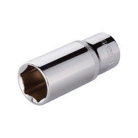 Головка шестигранная удлиненная STORM 3/8", 19 мм, Cr-V INTERTOOL ET-0429