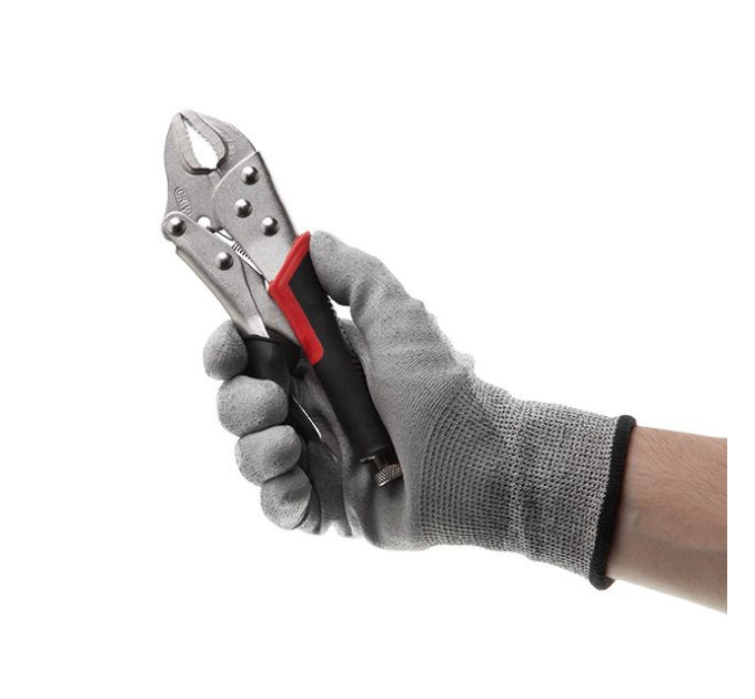 Клещи зажимные универсальные 180 мм, Cr-V INTERTOOL UT-5202