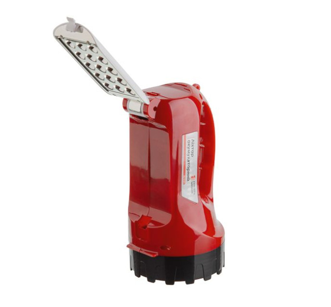 Фонарь аккумуляторный 1 LED 5W+15 LED INTERTOOL LB-0101