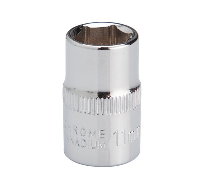 Головка шестигранная STORM 3/8", 11 мм, Cr-V INTERTOOL ET-0411