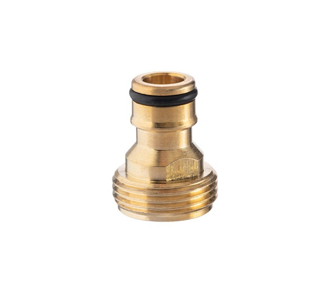 Адаптер латунный на коннектор 1/2" с наружной резьбой 3/4" STORM INTERTOOL GE-1202