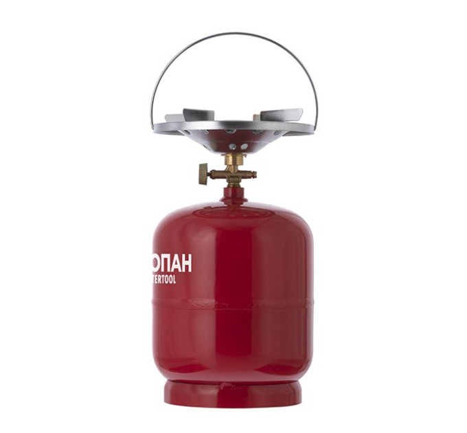 Комплект газовий кемпінговий 8 л INTERTOOL GS-0008