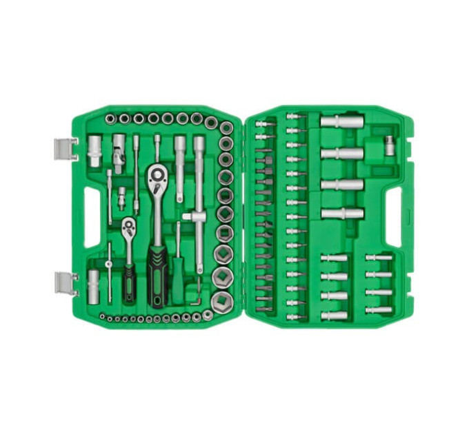 набор инструментов 1/2", 1/4", 94 ед. INTERTOOL ET-6094SP