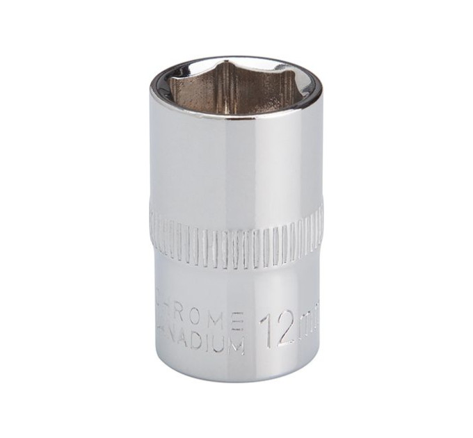 Головка шестигранная STORM 3/8", 12 мм, Cr-V INTERTOOL ET-0412