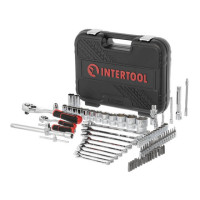 Набор инструментов 82 ед., STORM, 1/2", 1/4", Cr-V INTERTOOL ET-8082