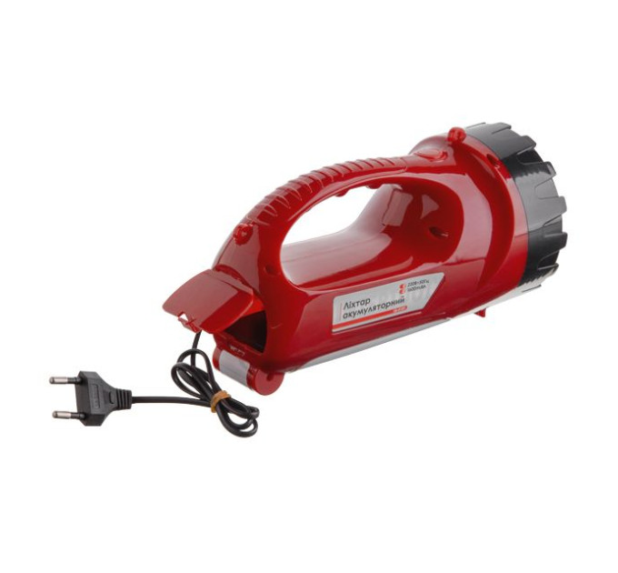 Фонарь аккумуляторный 1 LED 5W+15 LED INTERTOOL LB-0101