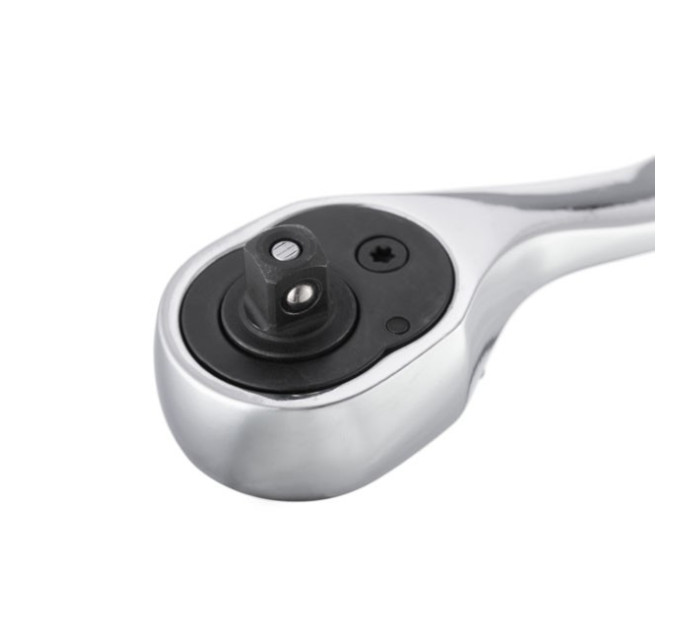 Рукоятка с храповым механизмом STORM, 1/4", 72 зуба, Cr-V INTERTOOL ET-8001