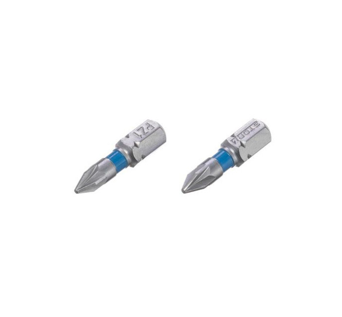 Комплект викруткових насадок PZ1, S2, 2 од., STORM INTERTOOL VT-0220