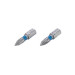 Комплект викруткових насадок PZ1, S2, 2 од., STORM INTERTOOL VT-0220