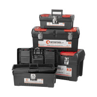 комплект ящиков для инструментов с металлическими замками, 4 ед. INTERTOOL BX-0004