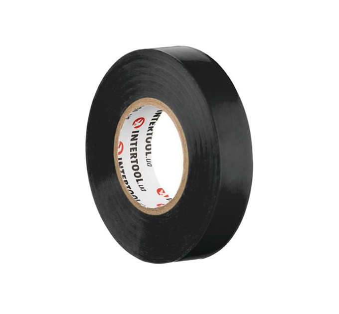 Лента изоляционная 25 м, 17*0,15 мм, черная INTERTOOL IT-0026