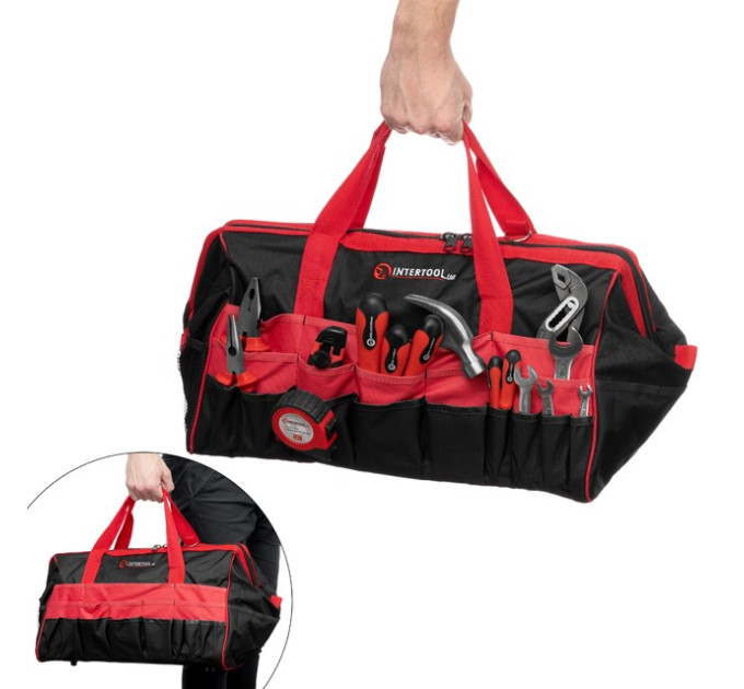 Сумка для инструментов, 20 карманов INTERTOOL BX-9002