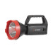 Фонарь аккумуляторный 1LED + 1COB LED, power bank, индикатор заряда, солнечная панель INTERTOOL LB-0107