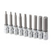 Набір біт HEX, STORM, 1/2", Н4-17, S2 INTERTOOL ET-8406