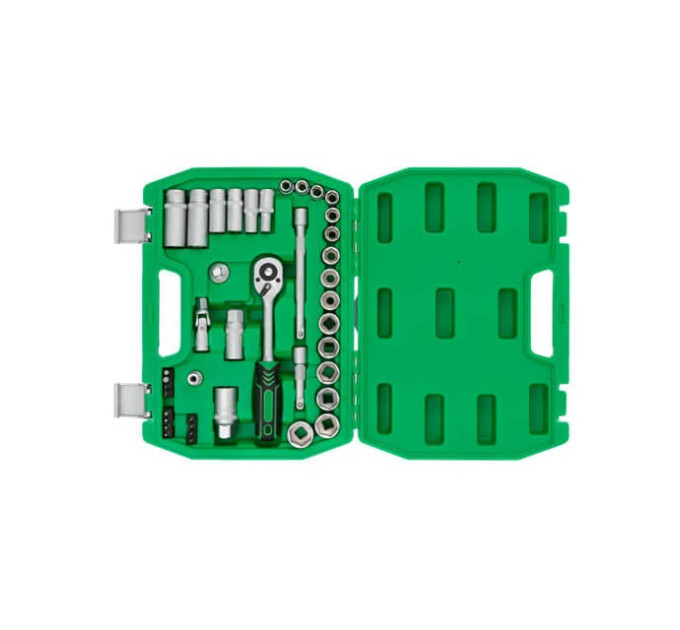 Набор инструментов 3/8", 39 ед. INTERTOOL ET-6039SP
