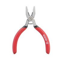 Плоскогубцы 115 мм, прецизионные, двухслойные ручки INTERTOOL HT-0110