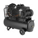 Компрессор STORM, 50 л, 3 кВт, 220 В, 10 атм, 500 л/мин, 2 цилиндра INTERTOOL PT-0016