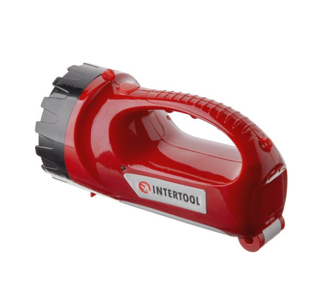 Фонарь аккумуляторный 1 LED 5W+15 LED INTERTOOL LB-0101