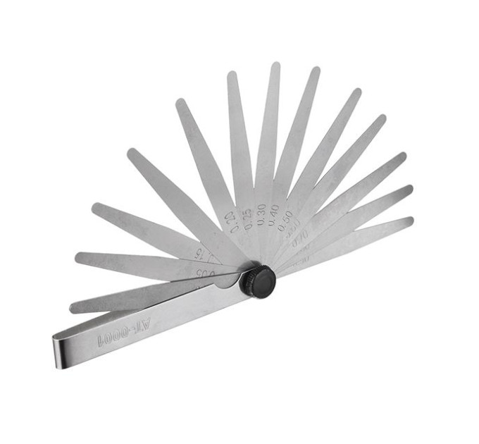 Щуп 0.05-1.0 мм, 13 ед. INTERTOOL AT-0001