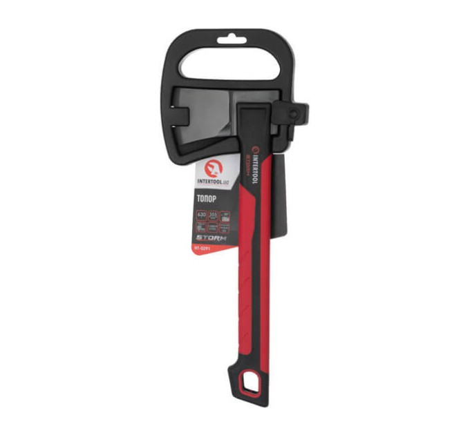 Топор 630 г, ручка из фибергласа, STORM INTERTOOL HT-0291