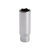 Головка шестигранная удлиненная STORM 1/4", 12 мм, Cr-V INTERTOOL ET-0462