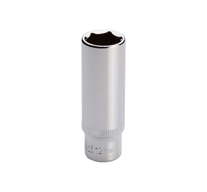 Головка шестигранная удлиненная STORM 1/4", 12 мм, Cr-V INTERTOOL ET-0462
