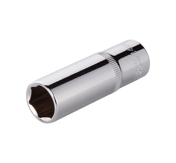 Головка шестигранная удлиненная STORM 3/8", 14 мм, Cr-V INTERTOOL ET-0424